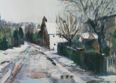 Landscape 2 - Great Kimble in the Snow